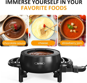 3 Quart Electric Fondue Pot Set
