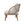 Acacia Wood Outdoor Club Chair, Curved Tub Design Patio Chair