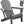 Adirondack Chair with Folding Design and Cup Holder - Gray