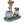 Sitting Pug Dog Planter Statue