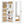 Jewelry Armoire Organizer With Full Length Mirror, Wall Mounted Lockable Cabinet With LED Light