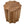 Drum Accent Side Table, Stylish Scalloped Design