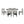 Dining Table Set With 6 Upholstered Chairs, Rectangular Table With Cutout Legs