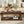 Vibe Haus Farmhouse Wooden Coffee Table