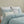 3 Piece Cotton Jacquard Comforter Set Aqua Full/Queen
