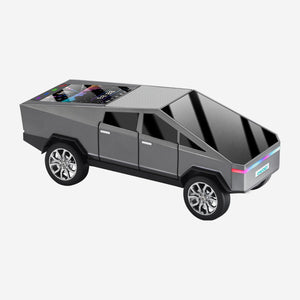 KP-828 Best-Selling Bluetooth Speaker Cyber Style Car Model With Dynamic Color Screen Wireless Subwoofer And Ambient Lighting Factory Direct Stock