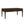 Fluted 2 Drawer Coffee Table - Brown