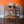 Oaken Honey Oak & Black Finish Serving Cart