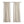 Cotton Printed Curtain Panel with Chenille Stripe and Lining Ivory 50x84