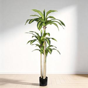5' Artificial Dracaena Tree
