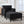 Farmhouse Upholstered Accent Chair With Ottoman, Reversible Lid Coffee Table