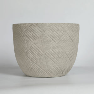 Round Concrete Planter Set of 2