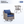 Swivel Outdoor Chairs Set of 2, with Glass-Top Side Table, 3 Pieces