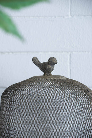 Ophira Sparrow Candle Holders (Set of 2) - Antique Gray