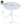 4 Modern Stackable Plastic Armchair Matched With Round Table