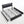 Upholstered Bed Frame With LED Lights, 4 Storage Drawers, Charging Station