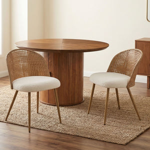 Bohemian Style Double Seater Dining Chair