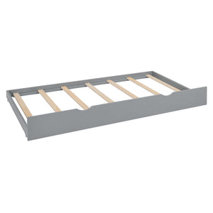 Daybed With All-In-One Cabinet And Shelf