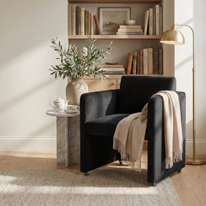 Modern Barrel Dining Chair