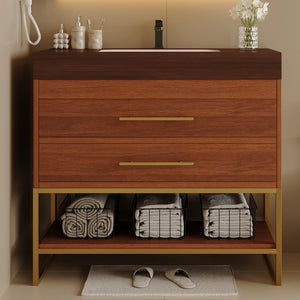 29.9" Modern Free-standing Bathroom Vanity