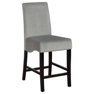Shandra - 5 Piece Set With Counter Height Table And Stools - Black