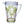 Unbreakable Plastic Water Pitcher With Lid, Palm Tree Design - Clear