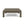 Oana Brava - Rustic Coffee Table With Slat Panel Design - Gray