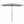 Rectangular Patio Umbrella With Crank Tilt, Polyester UV-Resistant Canopy