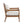 Elliston Rattan Backrest Solid Wood Accent Chair with Cushions - Set of 2