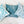 Blue and Spa Seashells Set of 2