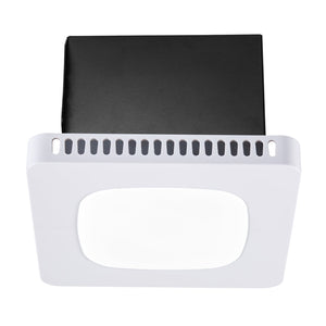 Bathroom Exhaust Fan with LED Light, 80 CFM
