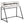 Computer Desk for Home Office Laptop with Storage Shelves, Contemporary & Modern