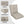 High Back Patio Chair Cushions For Garden (Set of 2)