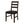 Dining Chair Set of 2 - Transitional Upholstered Black
