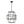 4 Light Metal Lantern Tiered Pendant Hanging Light Fixtures, Industrial Farmhouse Adjustable Height Chandeliers For Dining Room Hallway Foyer Entryway (E12 Bulbs Not Included)