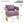 Modern Decorative Chair Teddy Fleece Upholstered And Metal Foot