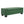 Green Storage Ottoman Bench, PU Upholstered Footrest with Solid Wood Legs