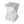Modern Geometric MGO Side Table - Hourglass Accent Table