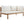 Wood Structure Outdoor Sofa Set with Beige Cushions