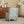 Modern Accent Chair with Retro Wood Legs and Floral Design