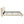 Beige Chunky Headboard Bed Frame, King