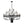 24 Light Chandelier Industrial Iron Candle Chandelier Modern Suspended Farmhouse Chandeliers Pendant Light Fixtures For Dining Room Bedroom Living Room Kitchen Island Foyer E12 Bulb (No Include) - Black