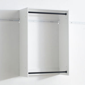 Devi - Wall Mounted Wood Closet System, Modular Units