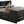 Modern Design Storage Bed With Bookcase Headboard