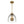 Ember - 3 Candle Lights Chain Pendant - Clear / Gold