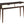 Christa - Sofa Table - White / Espresso