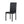 Furniture 5 Piece Metal Dinette Set with Faux Marble Top - Black