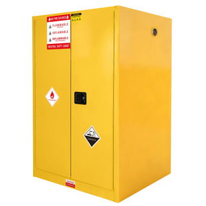 90 Gal Flammable Safety Cabinet, 43"W x 34"D x 65"H