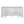 Panos Console Cabinet - White Marble / Chrome