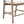 Wooden Frame Counter Stool with Rattan Back - Set of 2